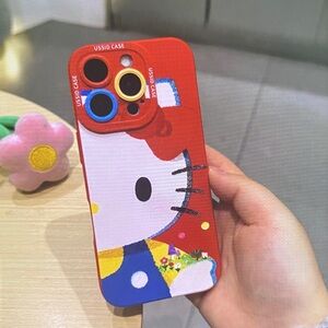 Hello Kitty Red Phone Case by